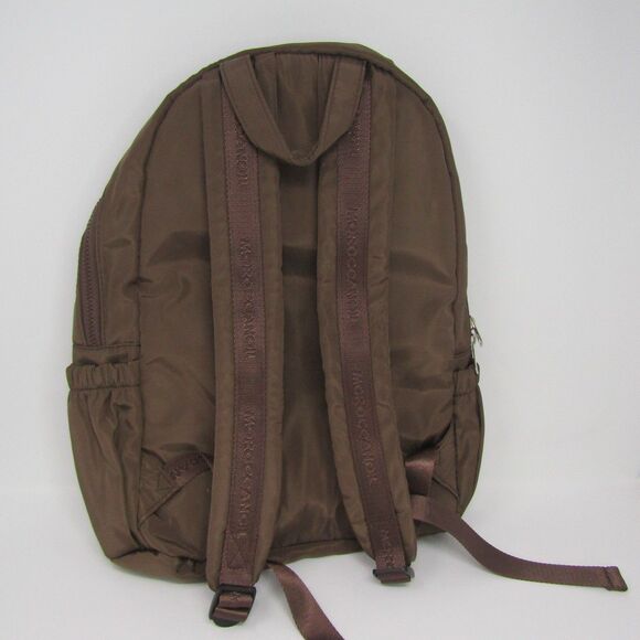 Moroccanoil Travel Backpack Brown Nylon Teal Lining Everyday Bag 12\